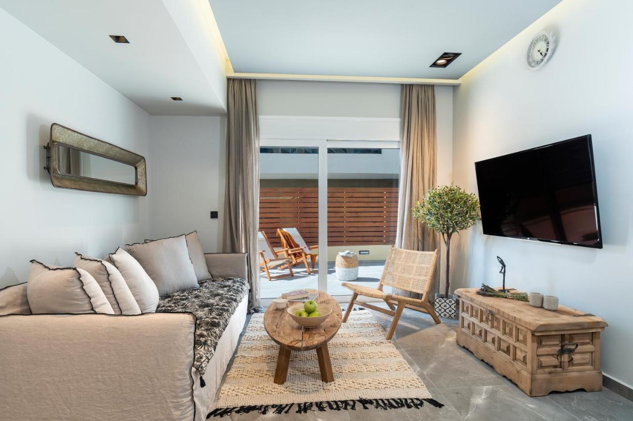 Elia & Anthos Deluxe Suites Ixia  Buitenkant foto
