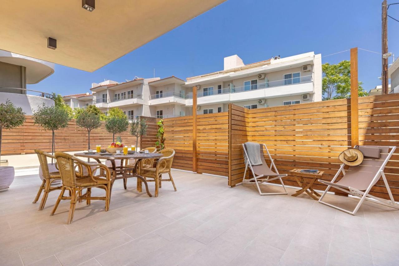 Elia & Anthos Deluxe Suites Ixia  Buitenkant foto
