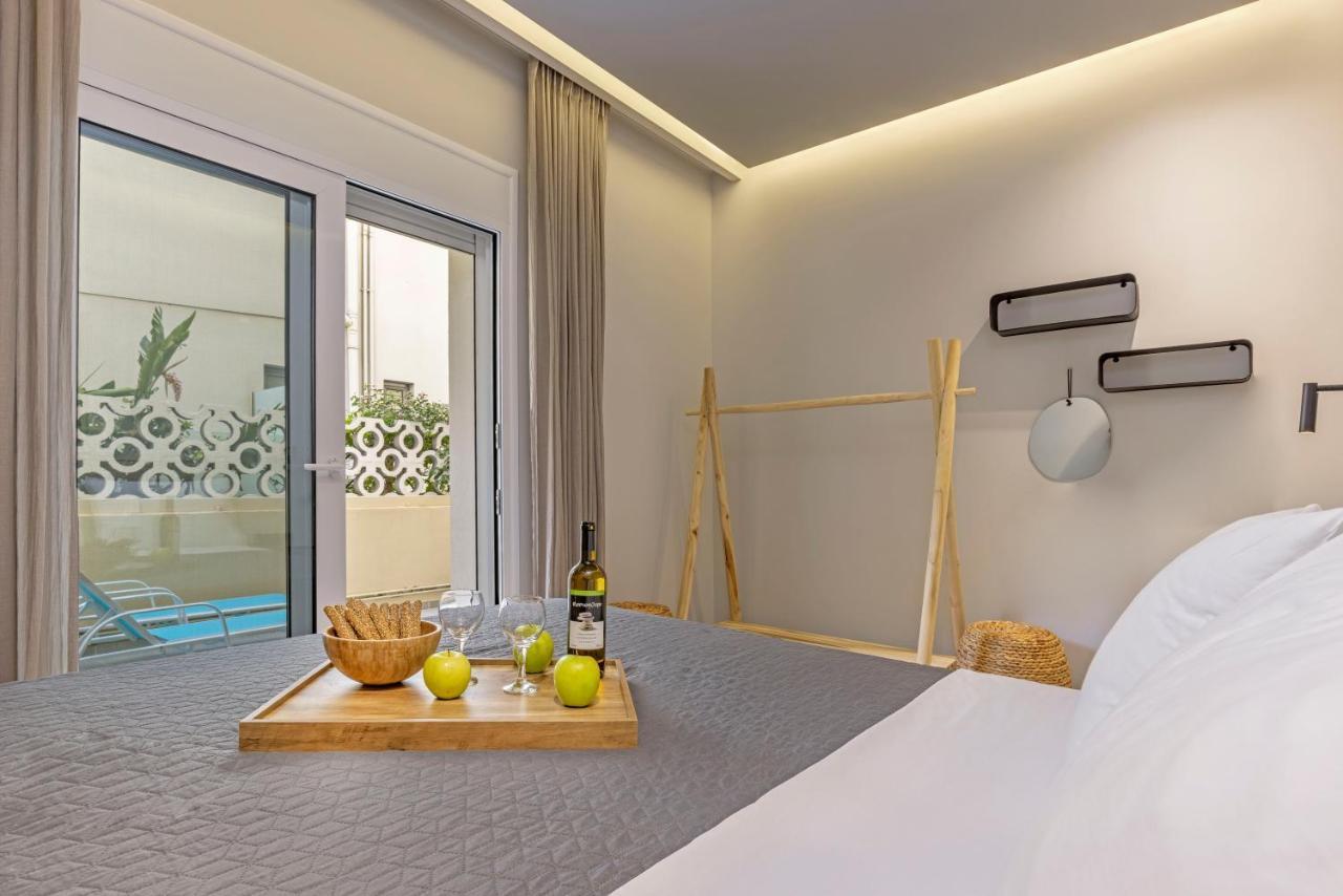 Elia & Anthos Deluxe Suites Ixia  Buitenkant foto