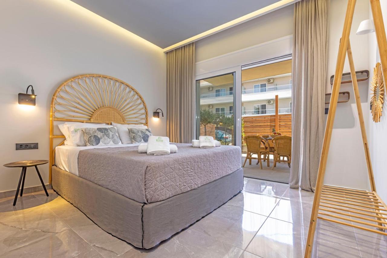 Elia & Anthos Deluxe Suites Ixia  Buitenkant foto